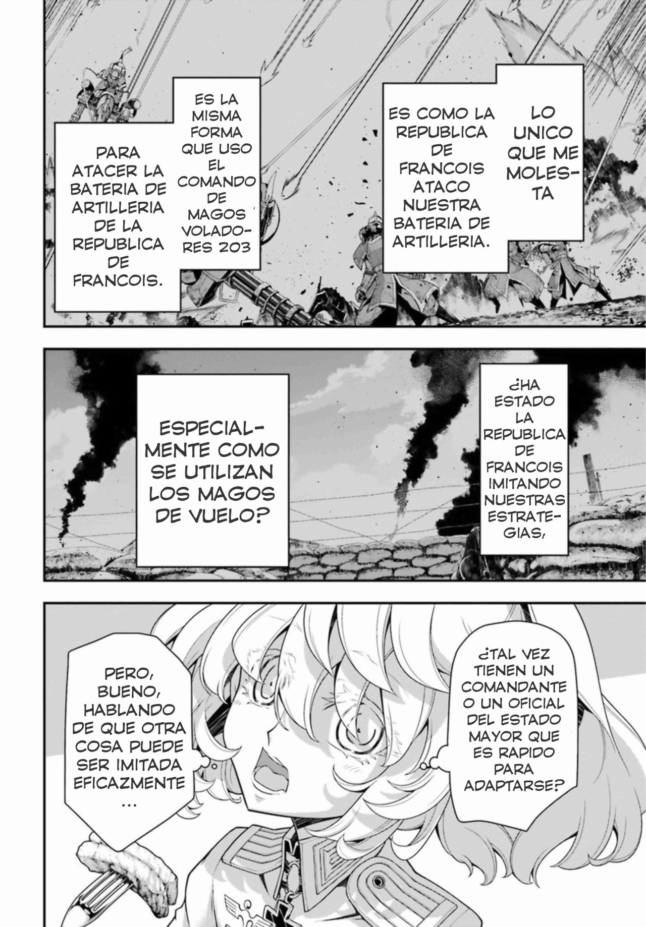 Youjo Senki Capitulo 33: El Demonio del Rin V página 37