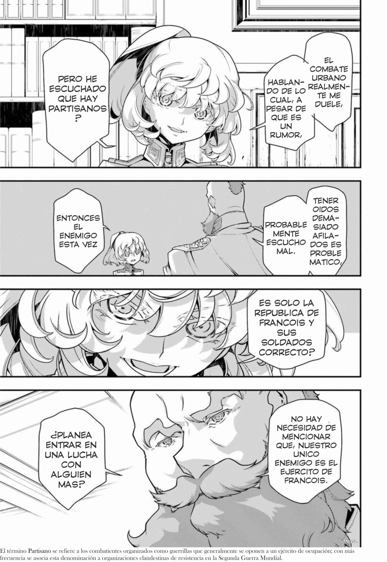 Youjo Senki Capitulo 35: Prueba de Fuego I página 37