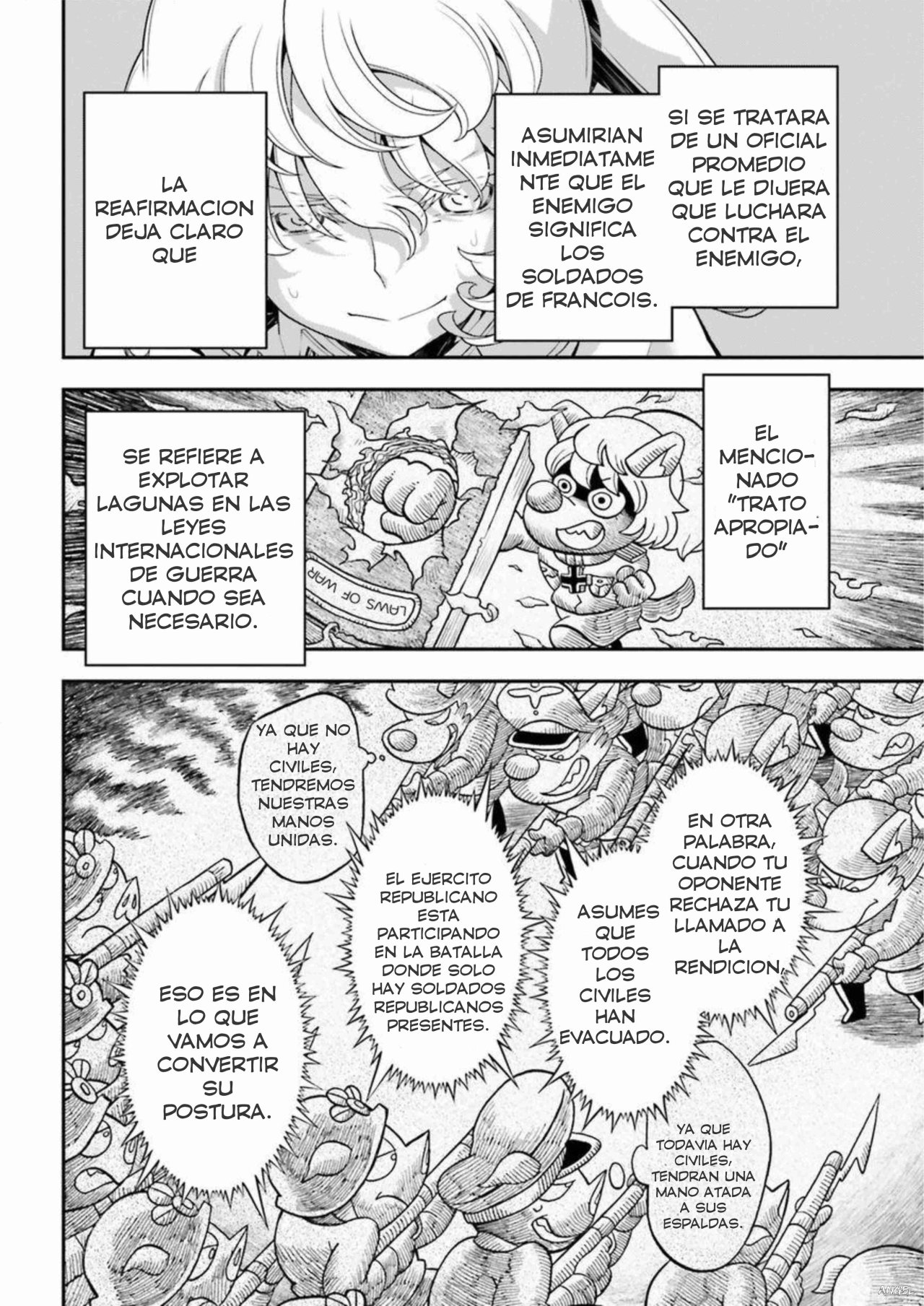 Youjo Senki Capitulo 35: Prueba de Fuego I página 38