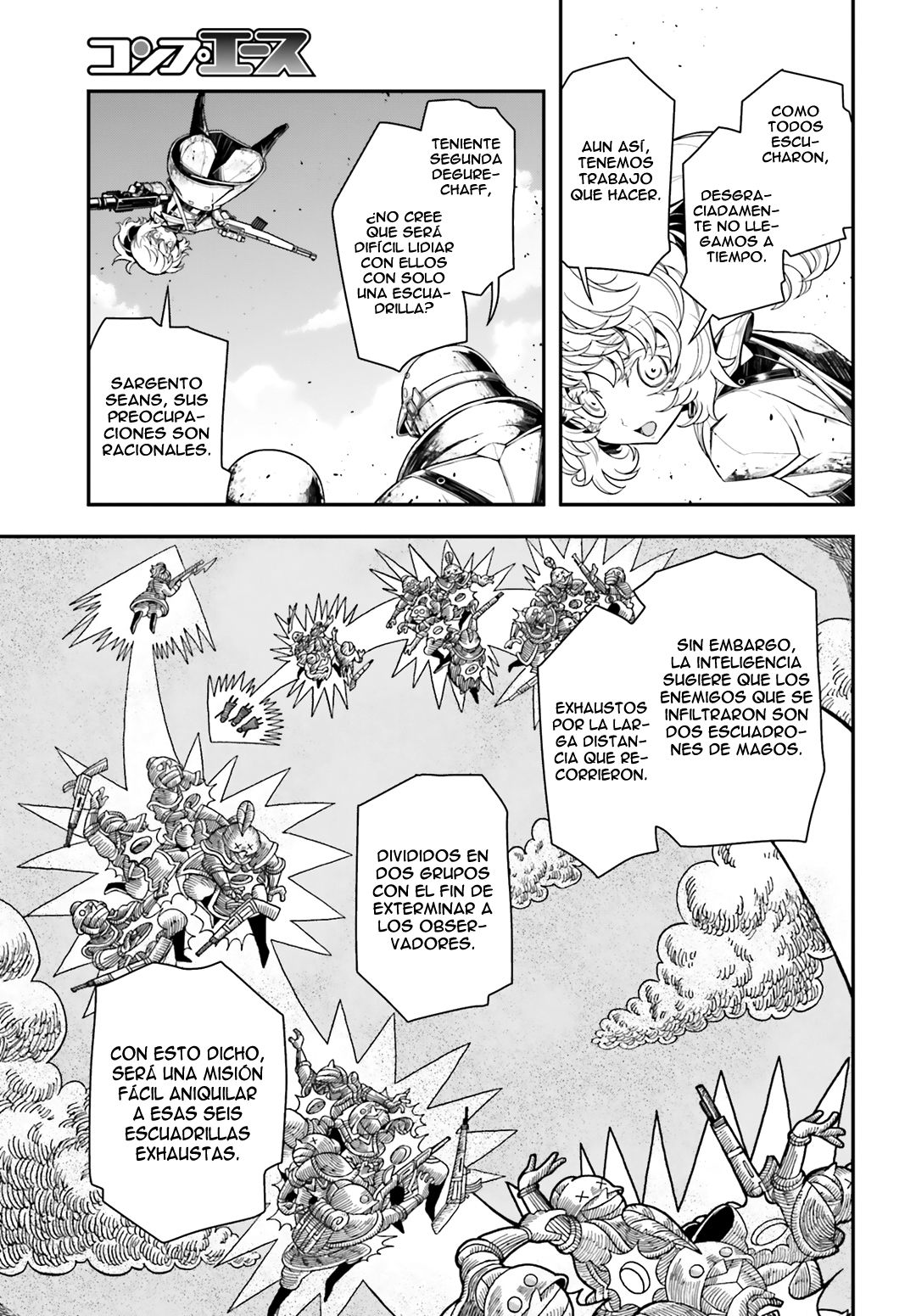 Youjo Senki Capitulo 4: La guardia del Rin II página 14