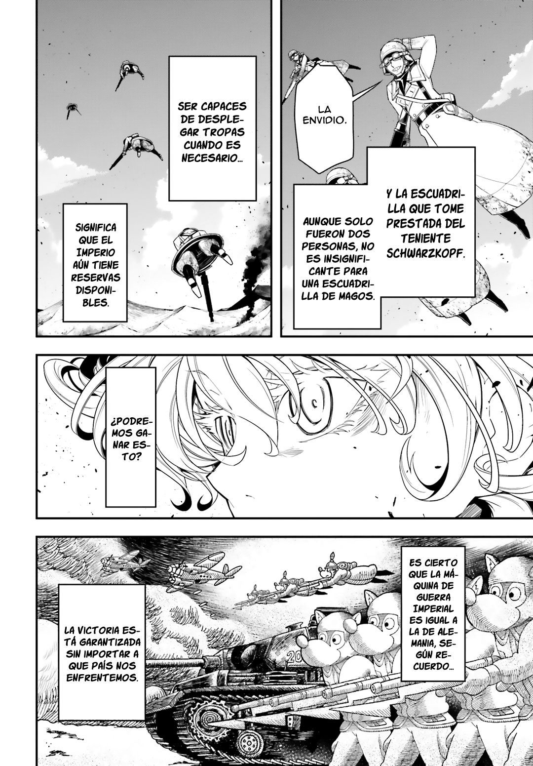 Youjo Senki Capitulo 4: La guardia del Rin II página 19