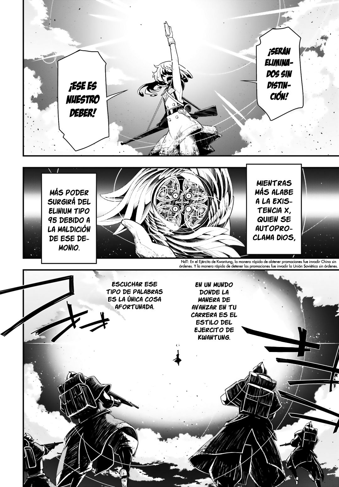 Youjo Senki Capitulo 4: La guardia del Rin II página 36