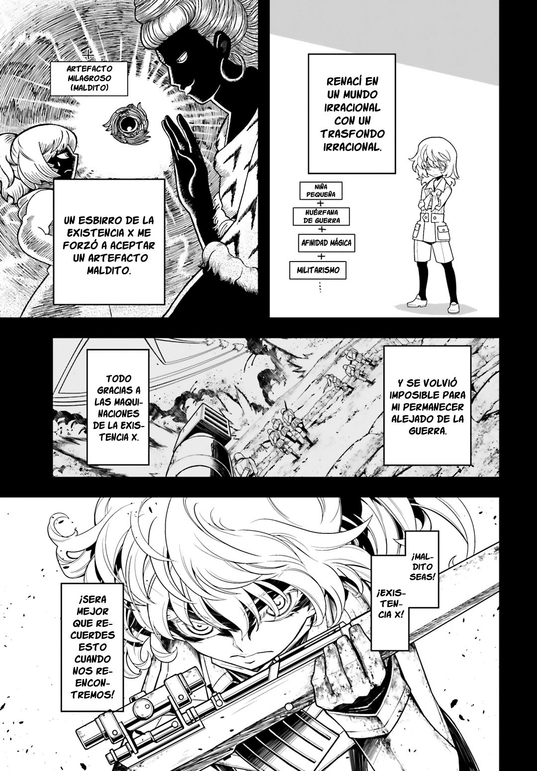 Youjo Senki Capitulo 4: La guardia del Rin II página 4