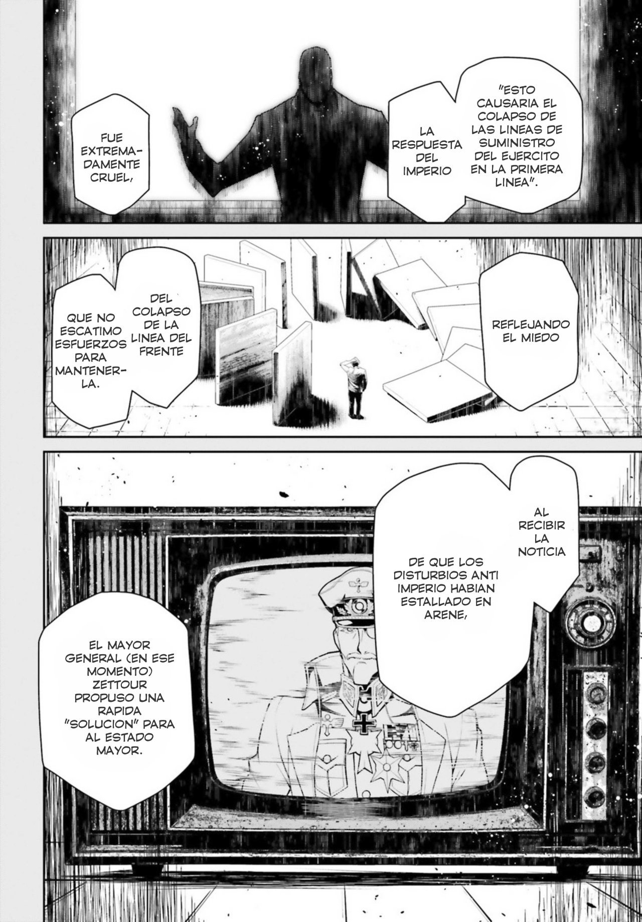 Youjo Senki Capitulo 40: Reporte de Andrew: La Masacre de Arene página 11