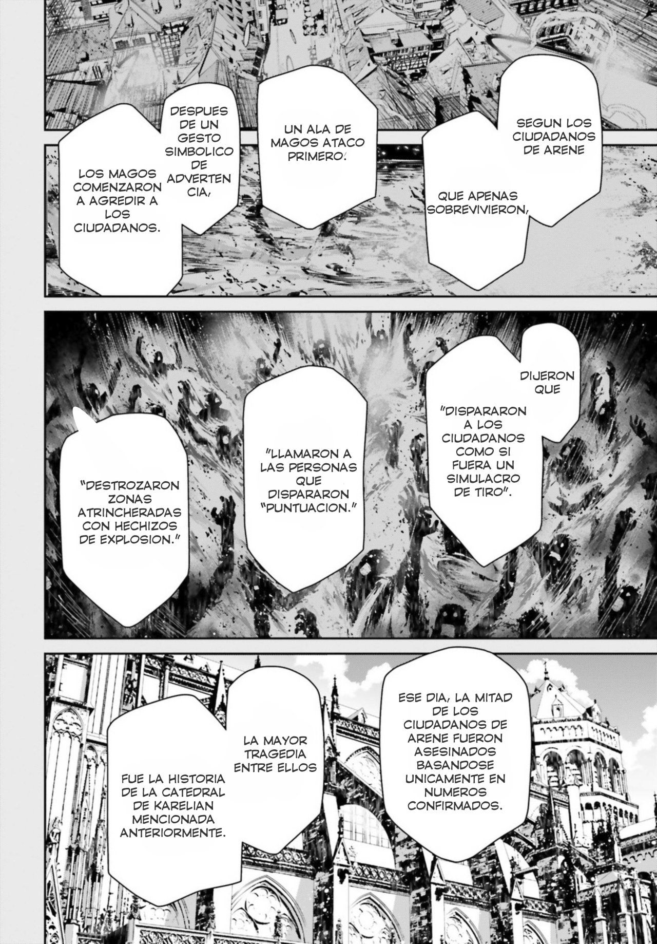Youjo Senki Capitulo 40: Reporte de Andrew: La Masacre de Arene página 13