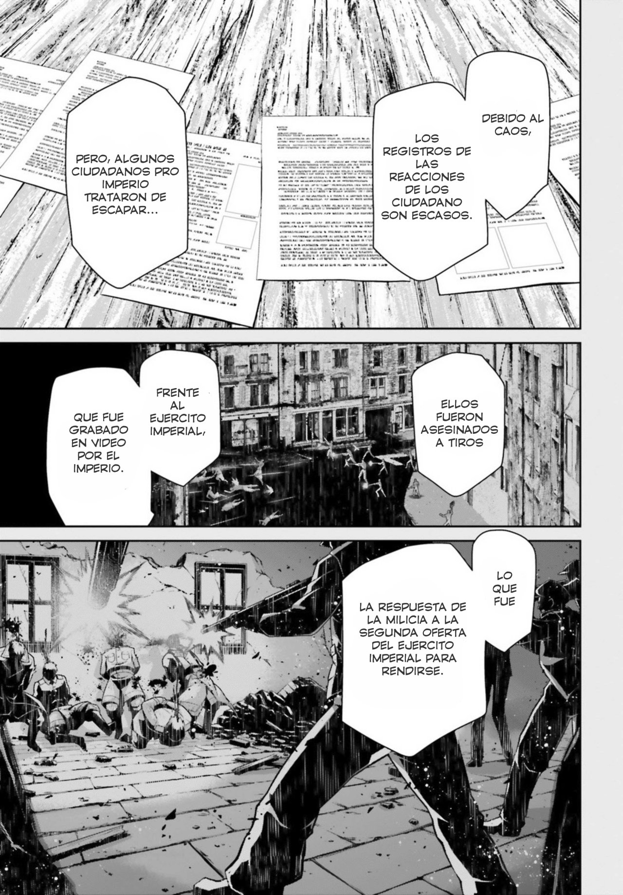 Youjo Senki Capitulo 40: Reporte de Andrew: La Masacre de Arene página 18