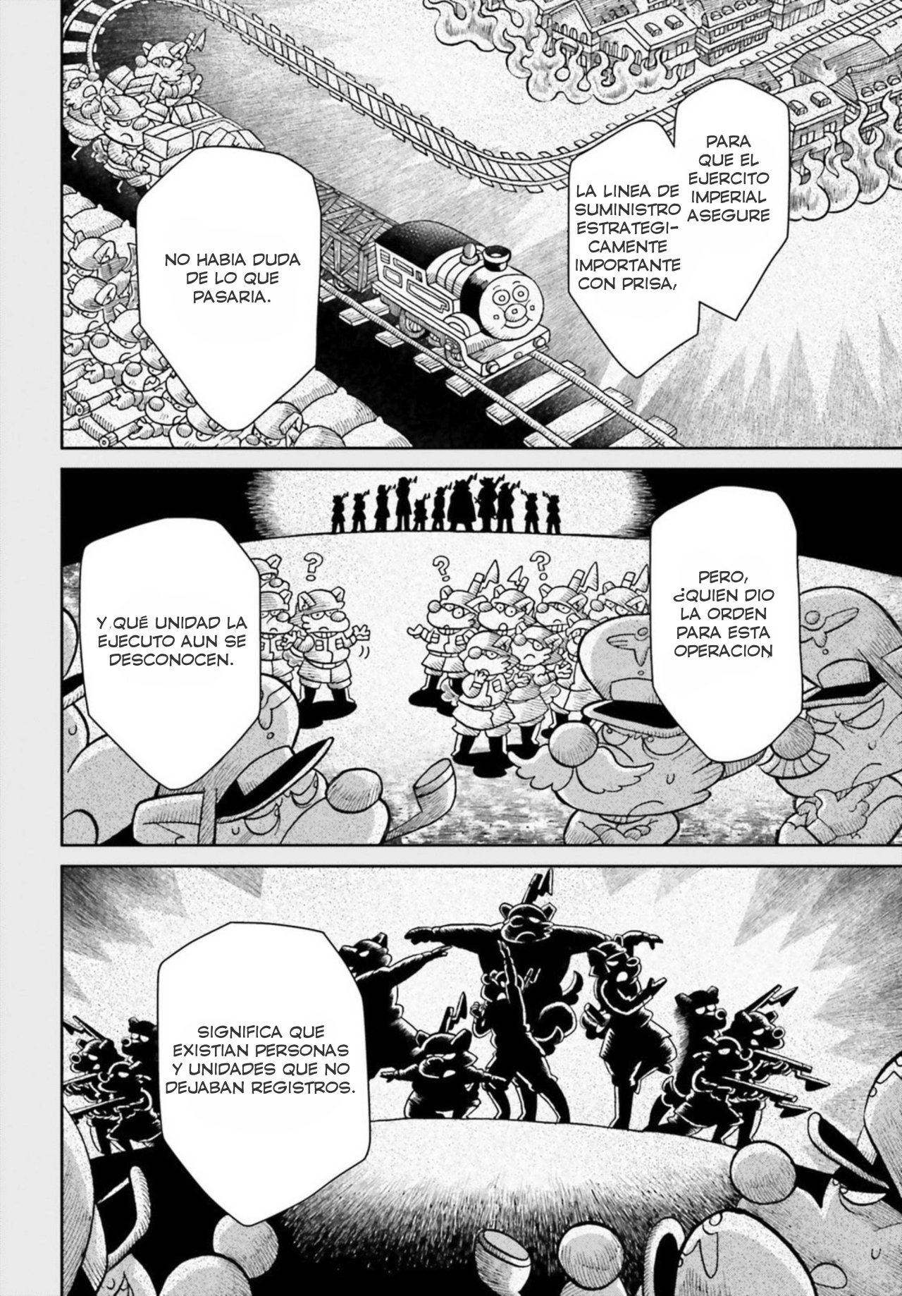 Youjo Senki Capitulo 40: Reporte de Andrew: La Masacre de Arene página 21
