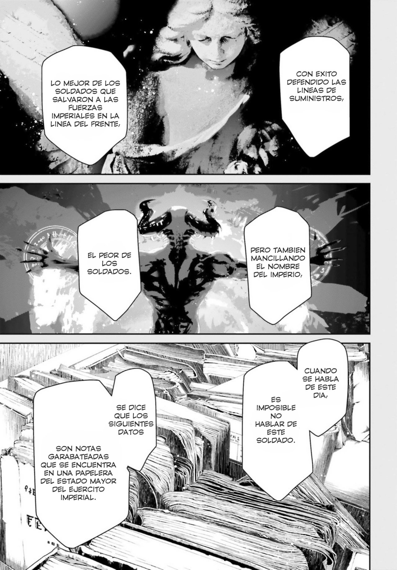 Youjo Senki Capitulo 40: Reporte de Andrew: La Masacre de Arene página 22