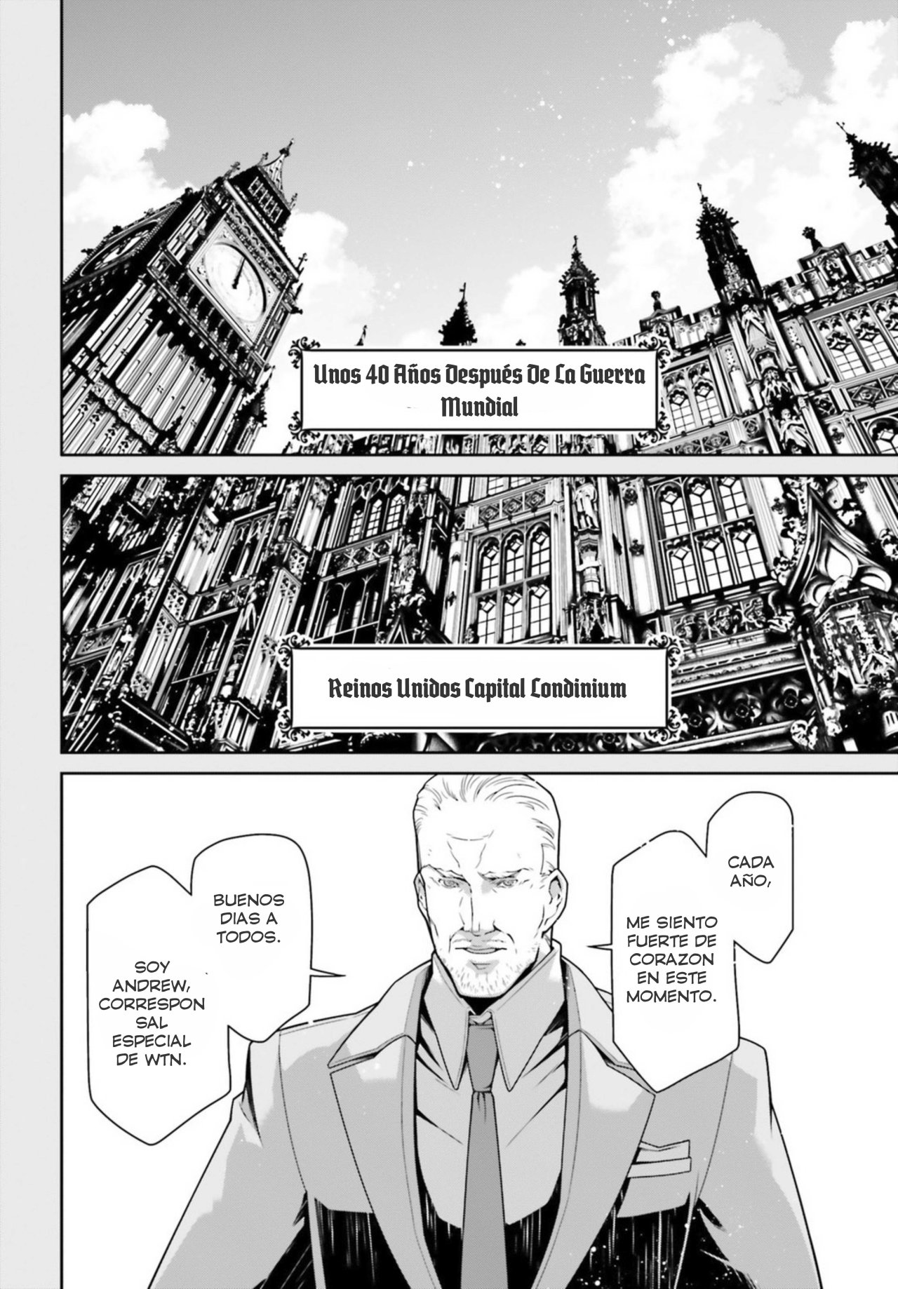 Youjo Senki Capitulo 40: Reporte de Andrew: La Masacre de Arene página 3
