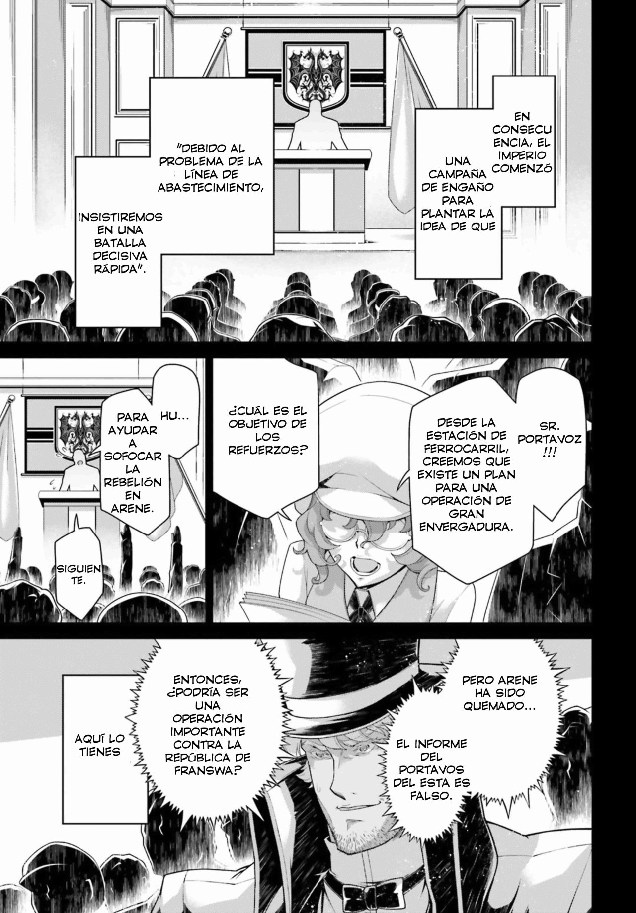 Youjo Senki Capitulo 41: Preparación para Avanzar I página 36
