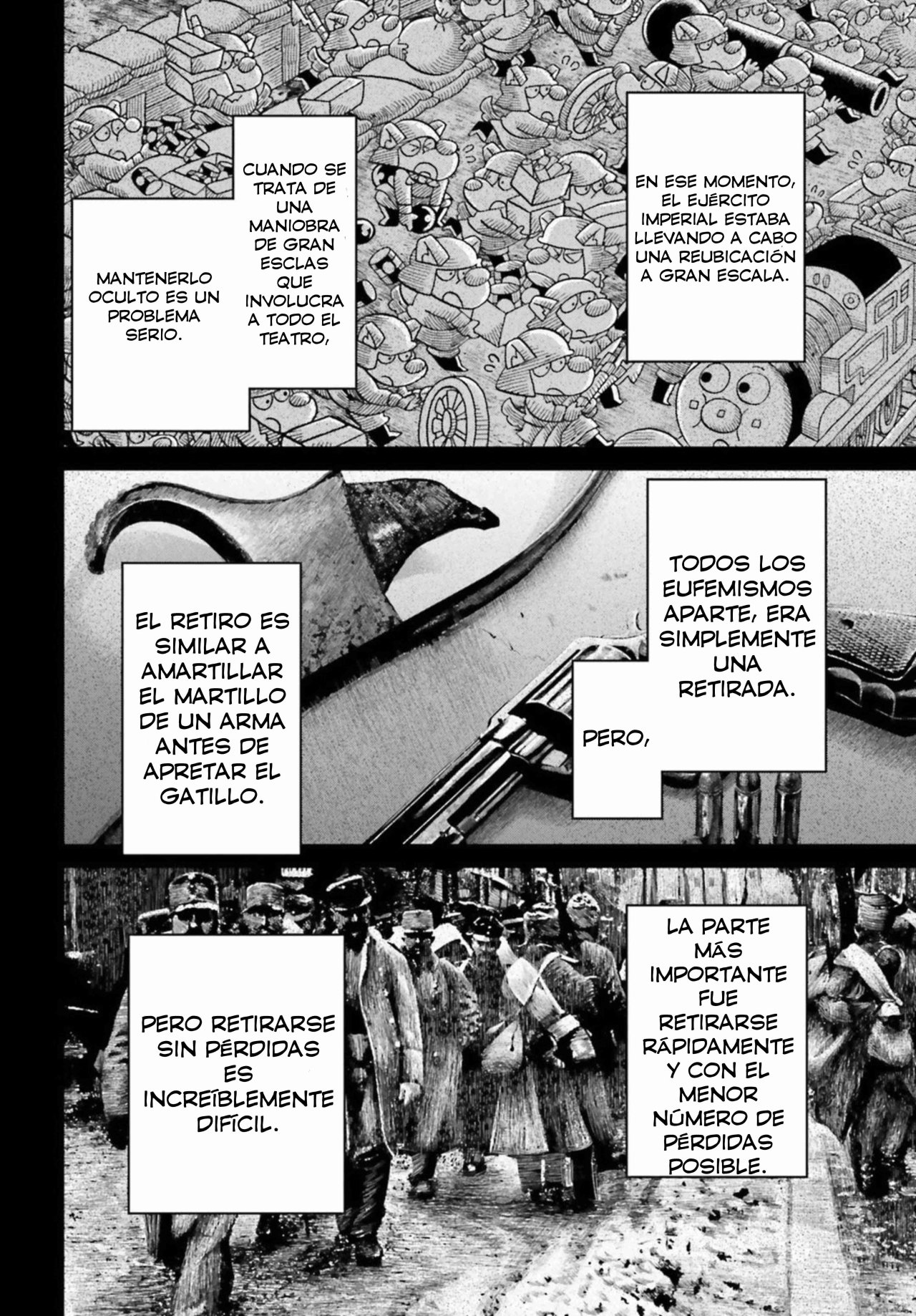Youjo Senki Capitulo 41: Preparación para Avanzar I página 38