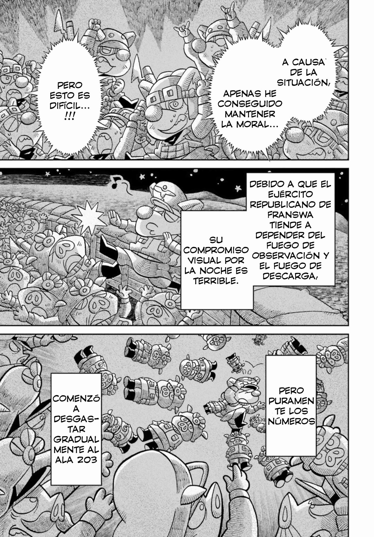 Youjo Senki Capitulo 41: Preparación para Avanzar I página 40
