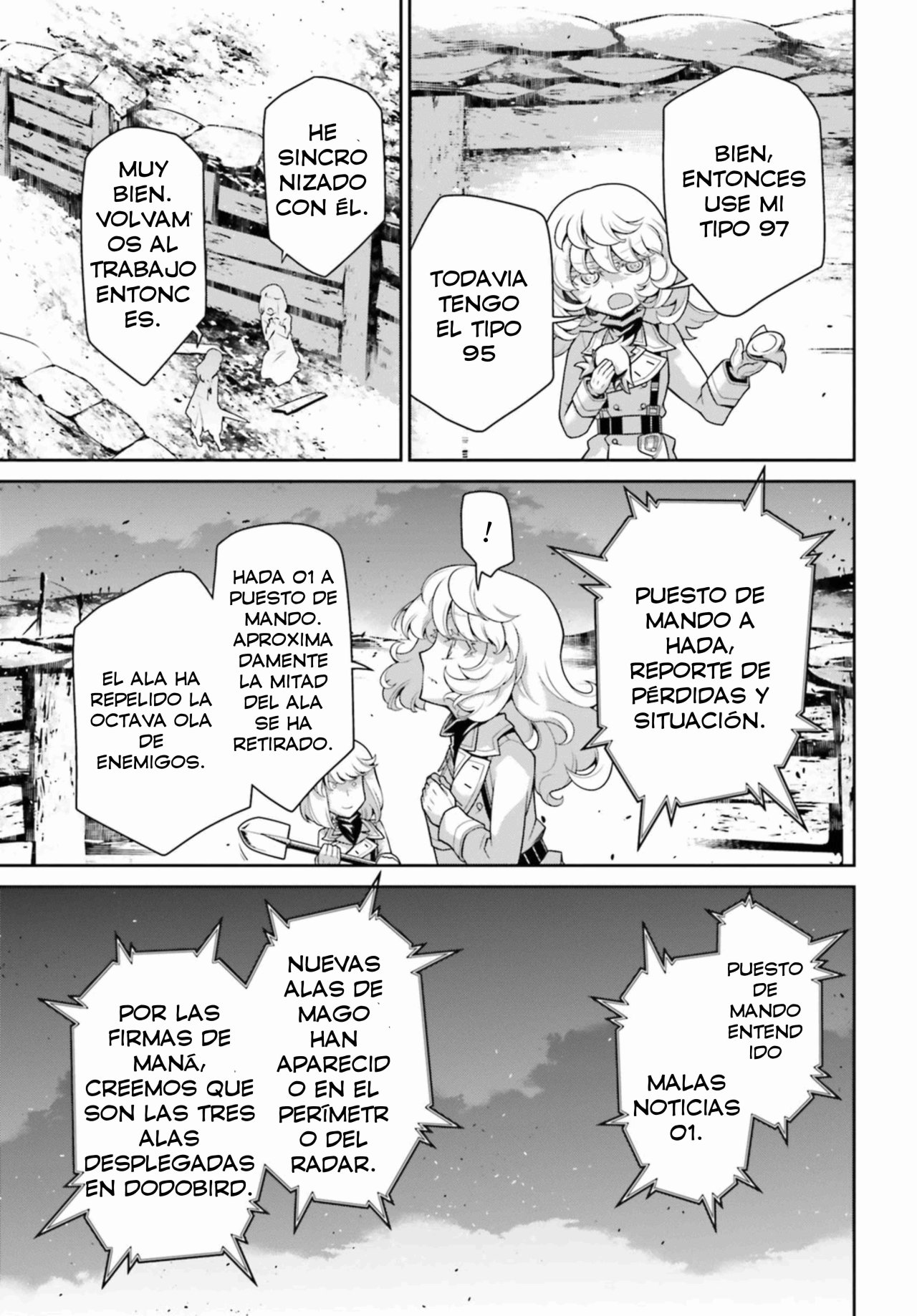 Youjo Senki Capitulo 41: Preparación para Avanzar I página 55