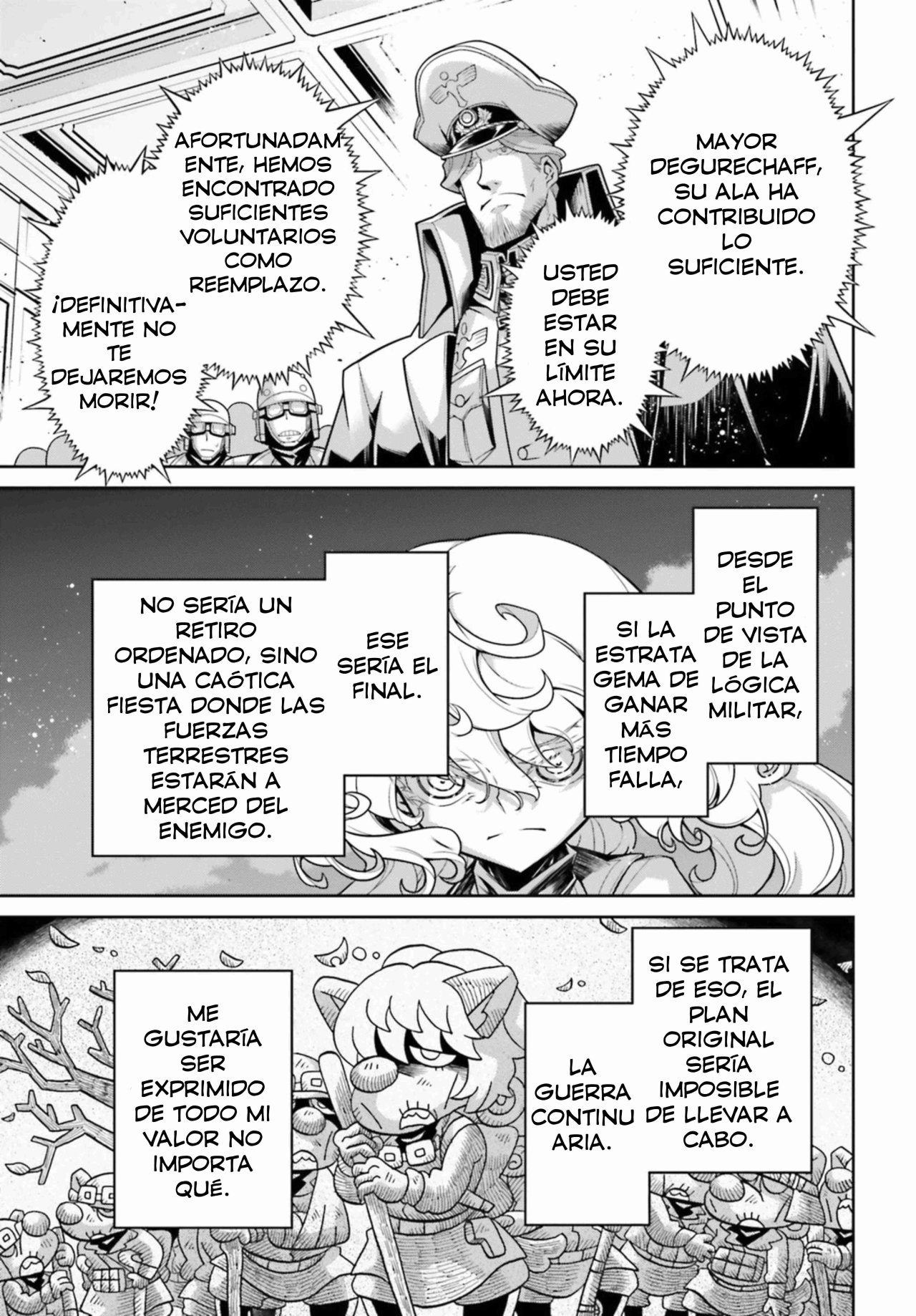 Youjo Senki Capitulo 41: Preparación para Avanzar I página 57