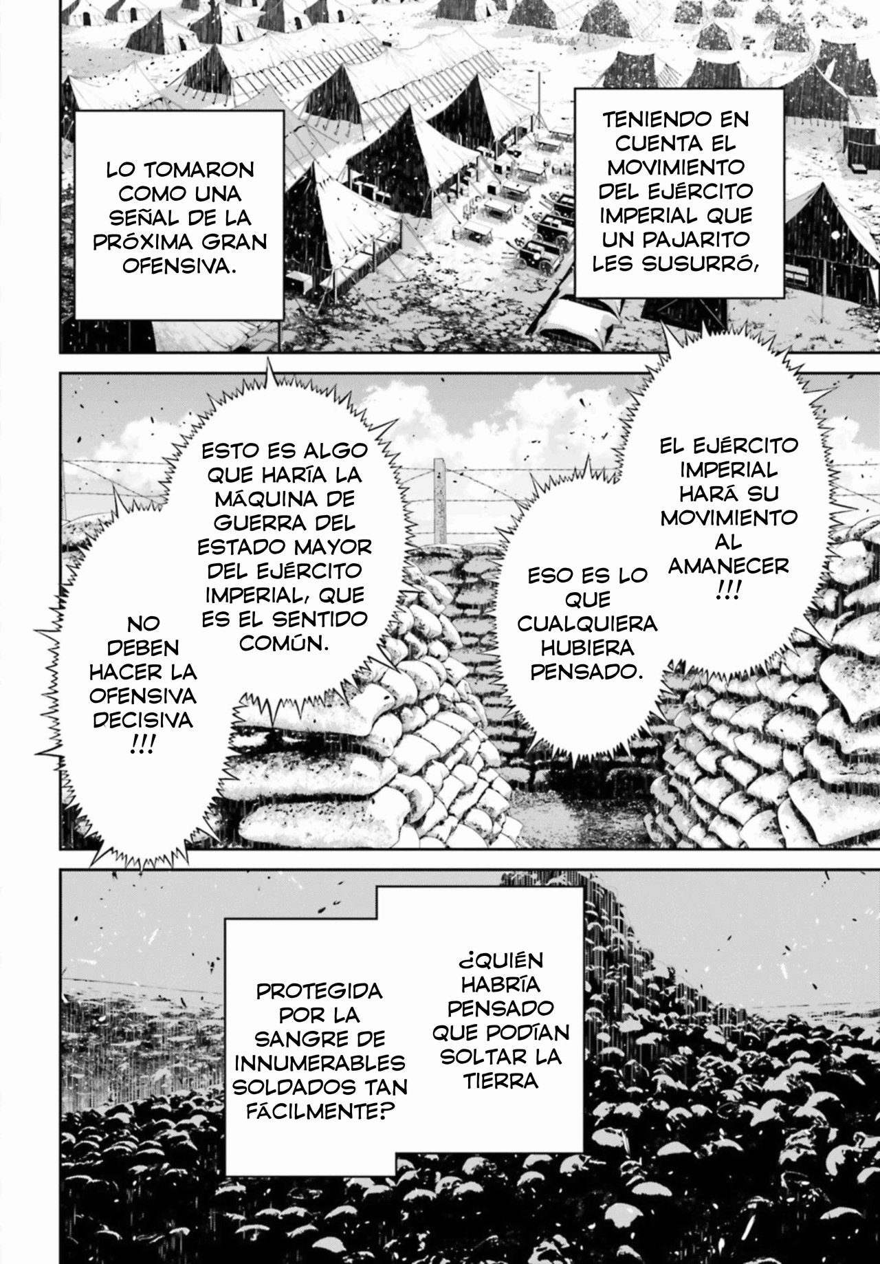 Youjo Senki Capitulo 41: Preparación para Avanzar I página 63