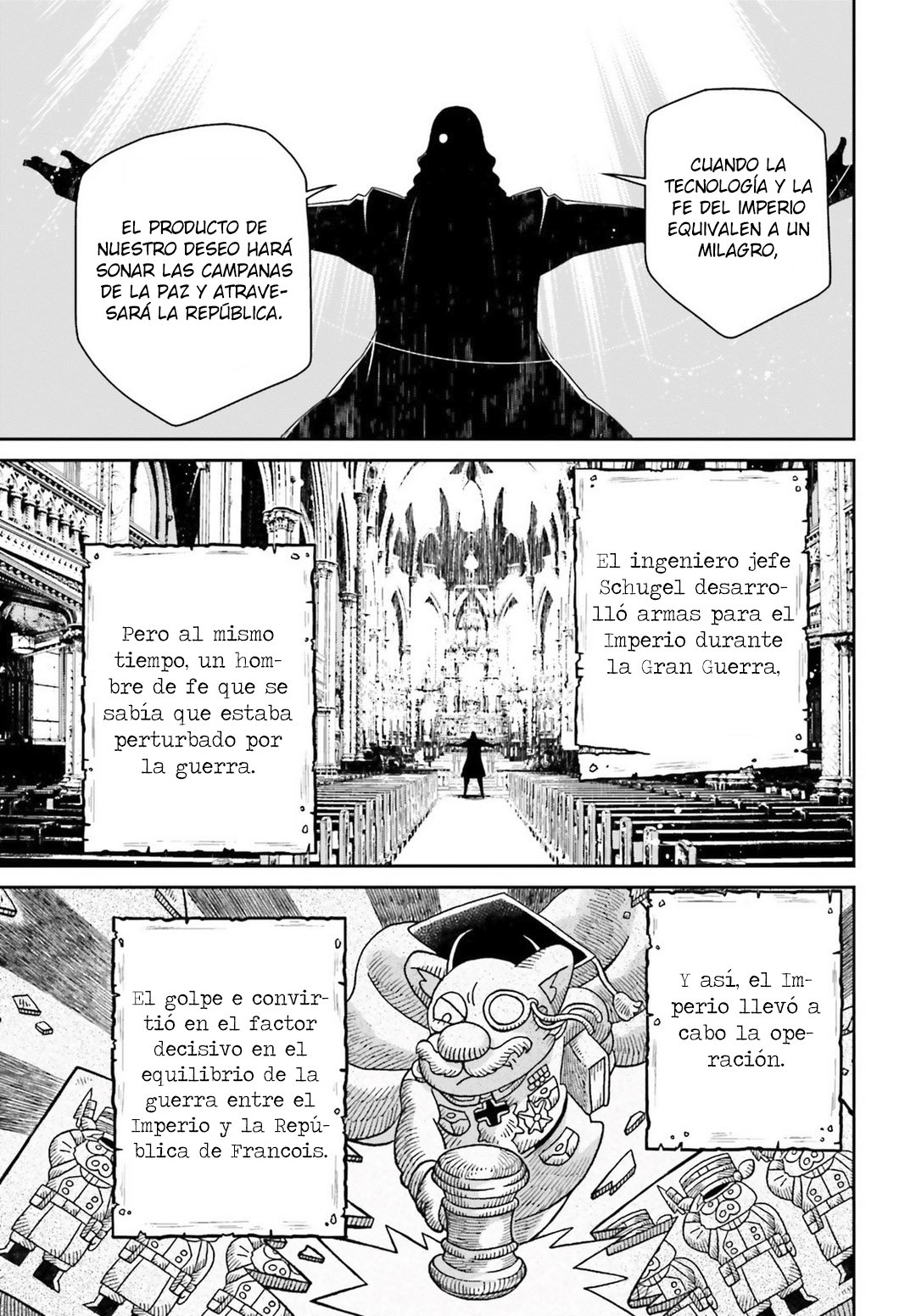 Youjo Senki Capitulo 47: Documentos de la Oficina de Archivos de Guerra del Reino Aliado página 10