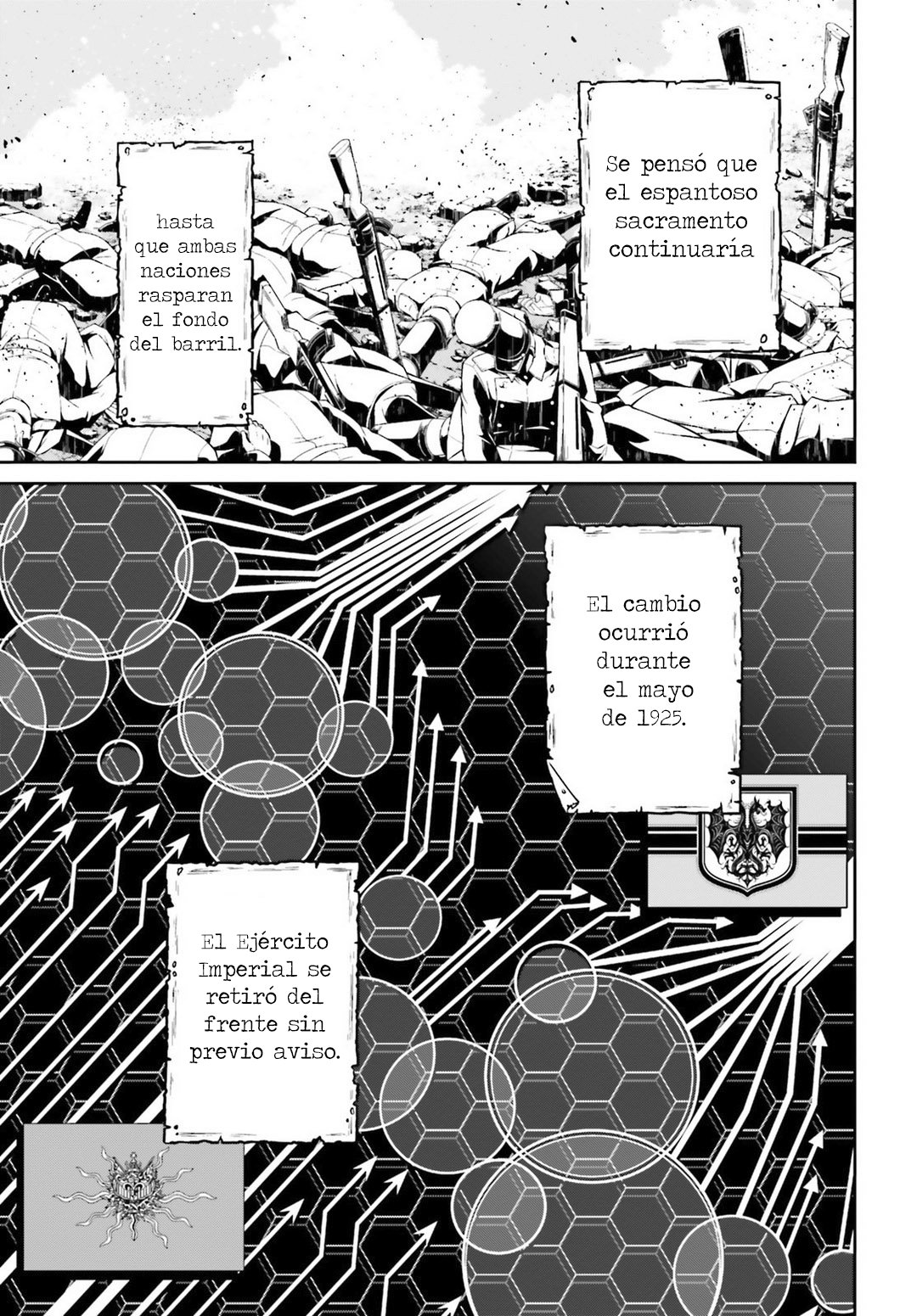 Youjo Senki Capitulo 47: Documentos de la Oficina de Archivos de Guerra del Reino Aliado página 4