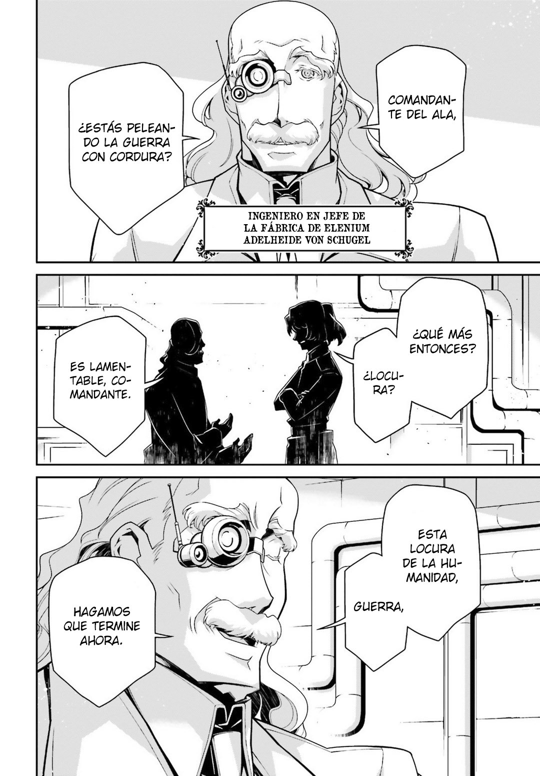 Youjo Senki Capitulo 47: Documentos de la Oficina de Archivos de Guerra del Reino Aliado página 9