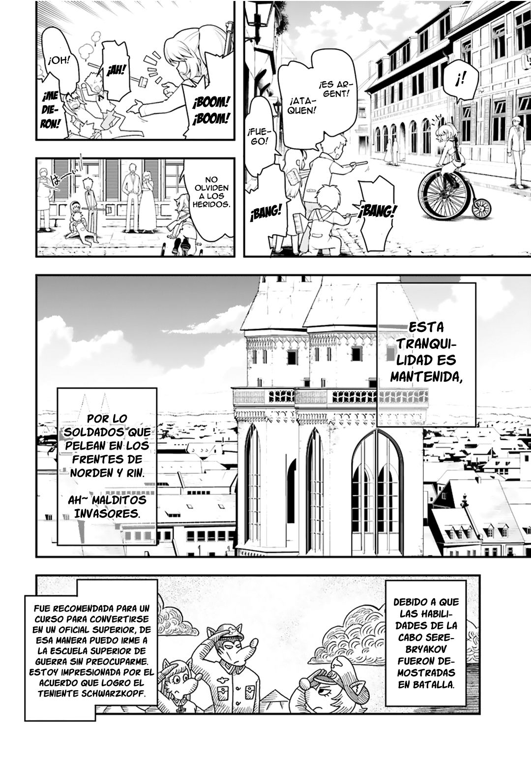 Youjo Senki Capitulo 5: La guardia del Rin III página 34