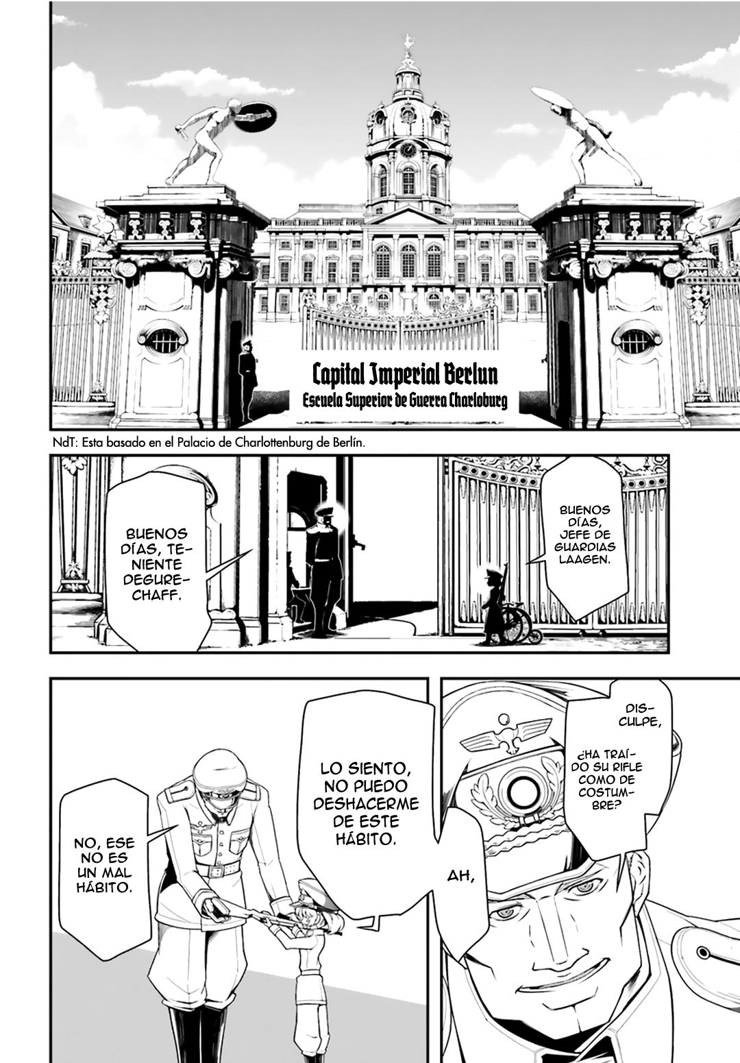 Youjo Senki Capitulo 5: La guardia del Rin III página 36