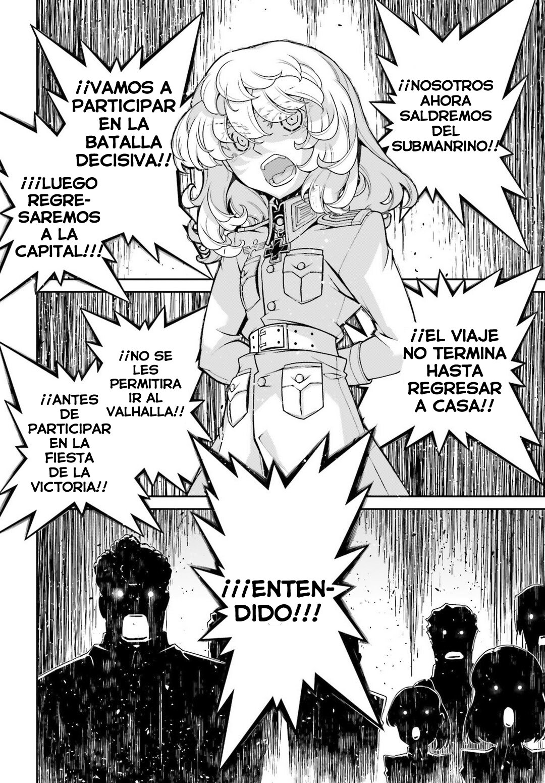 Youjo Senki Capitulo 51: La intervención que fue demasiado tarde II página 47