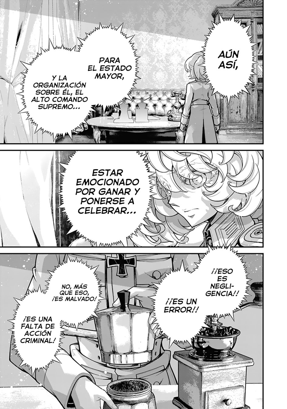 Youjo Senki Capitulo 57: Cómo usar la victoria I página 28