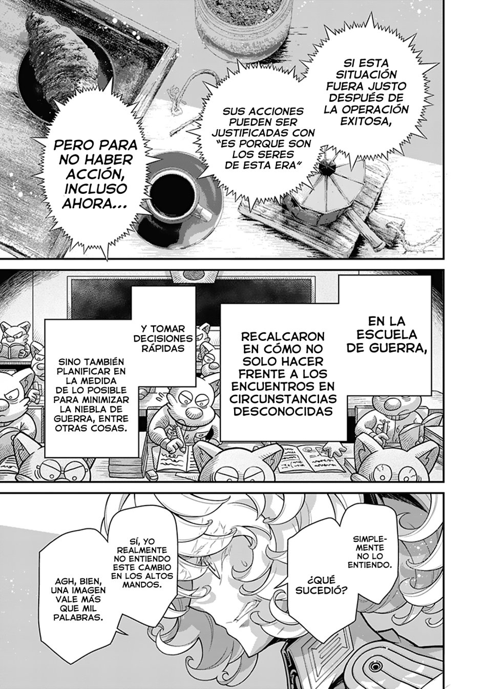 Youjo Senki Capitulo 57: Cómo usar la victoria I página 30