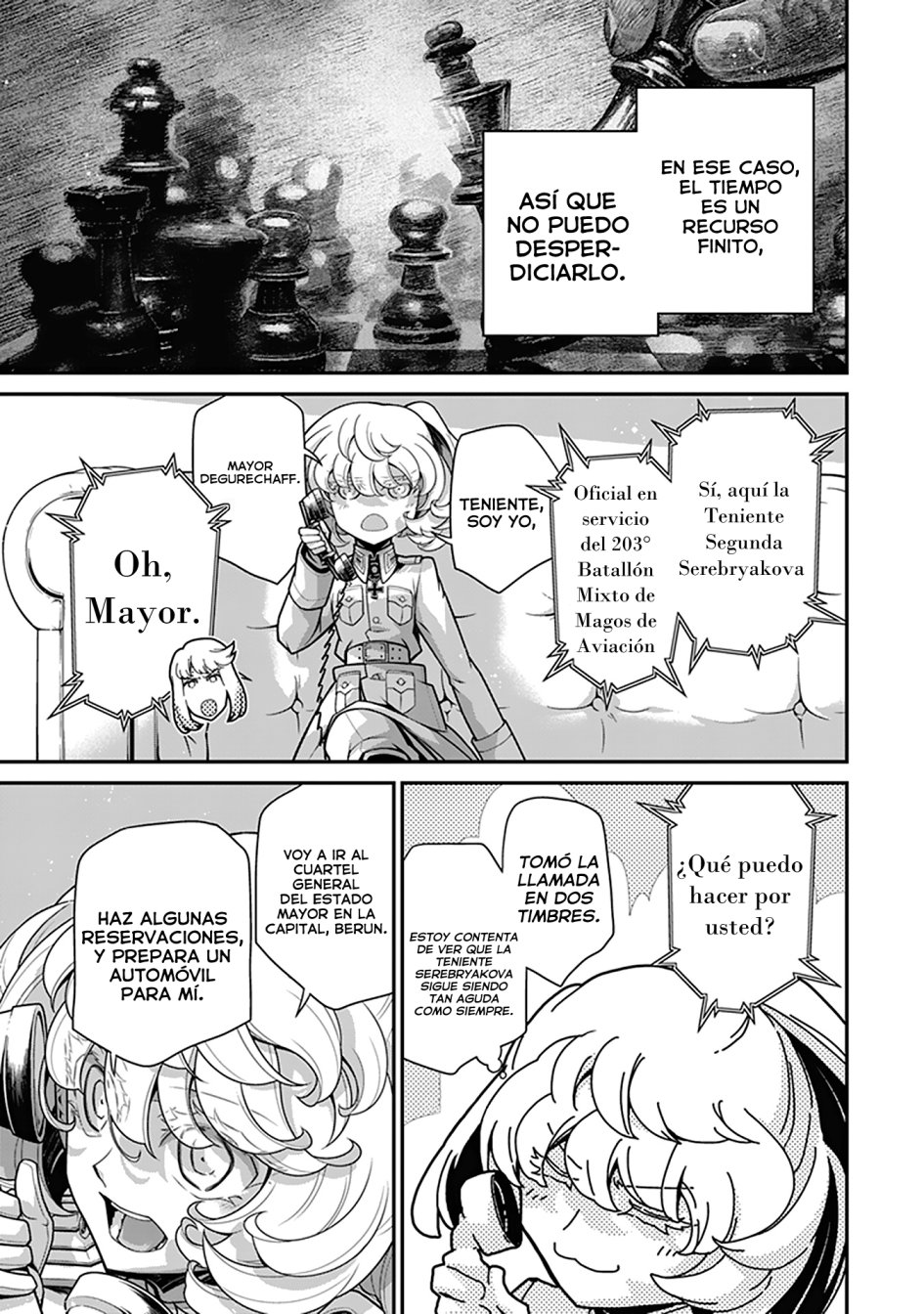 Youjo Senki Capitulo 57: Cómo usar la victoria I página 32