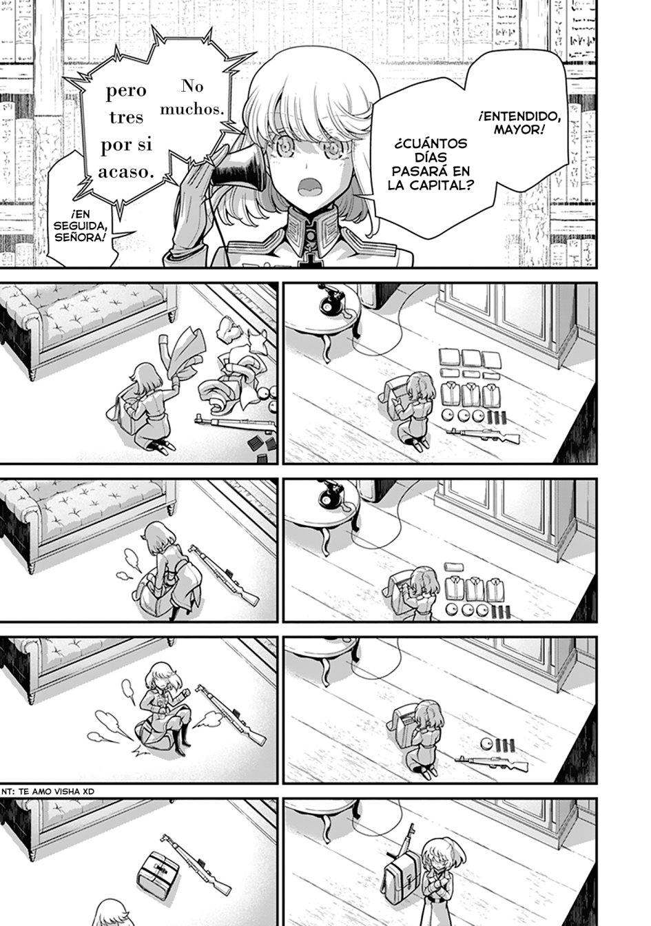 Youjo Senki Capitulo 57: Cómo usar la victoria I página 34