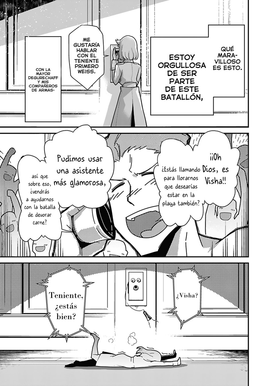 Youjo Senki Capitulo 57: Cómo usar la victoria I página 36