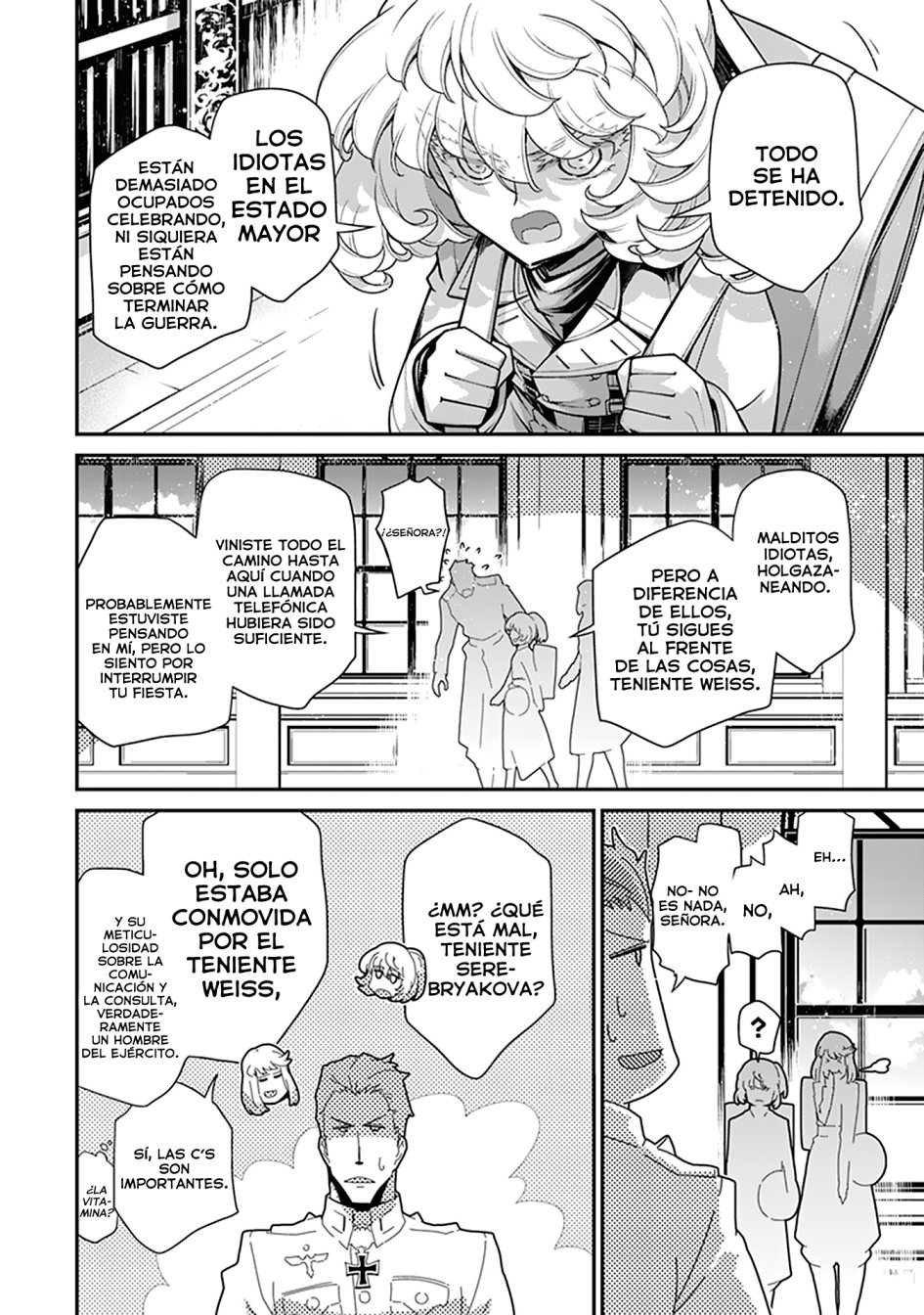 Youjo Senki Capitulo 57: Cómo usar la victoria I página 41