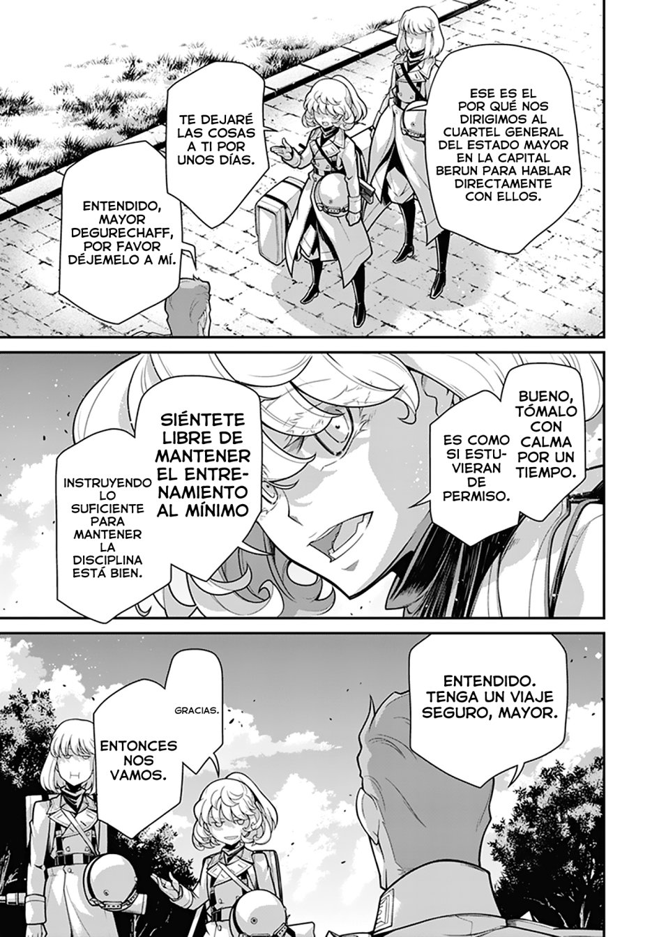 Youjo Senki Capitulo 57: Cómo usar la victoria I página 42