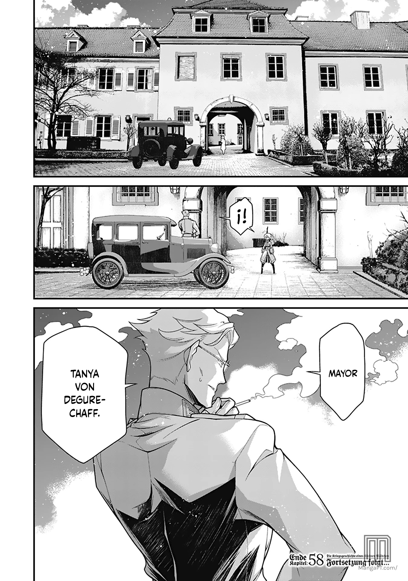 Youjo Senki Capitulo 58: Cómo usar la victoria II página 35