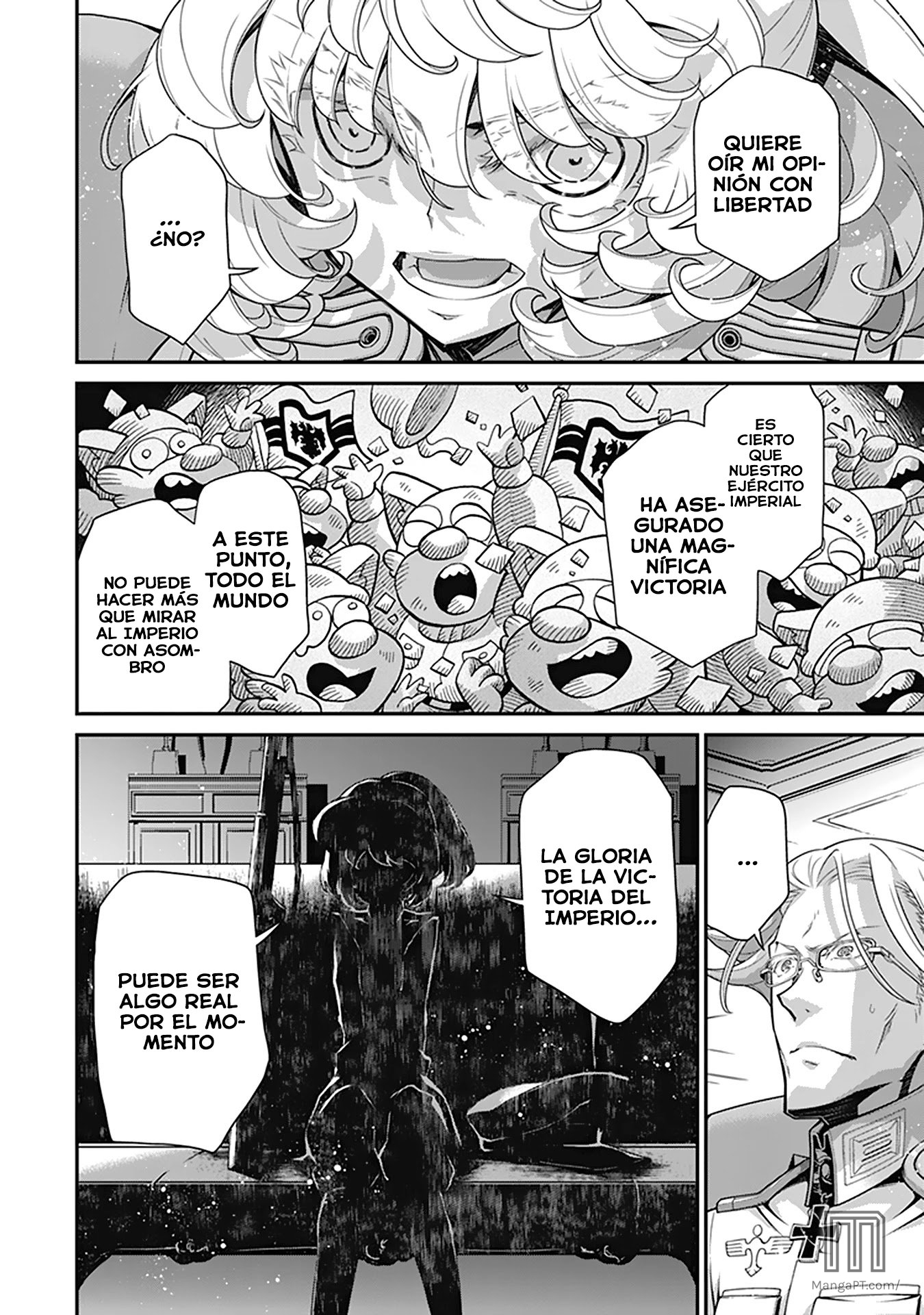 Youjo Senki Capitulo 59: Cómo usar la victoria III página 14