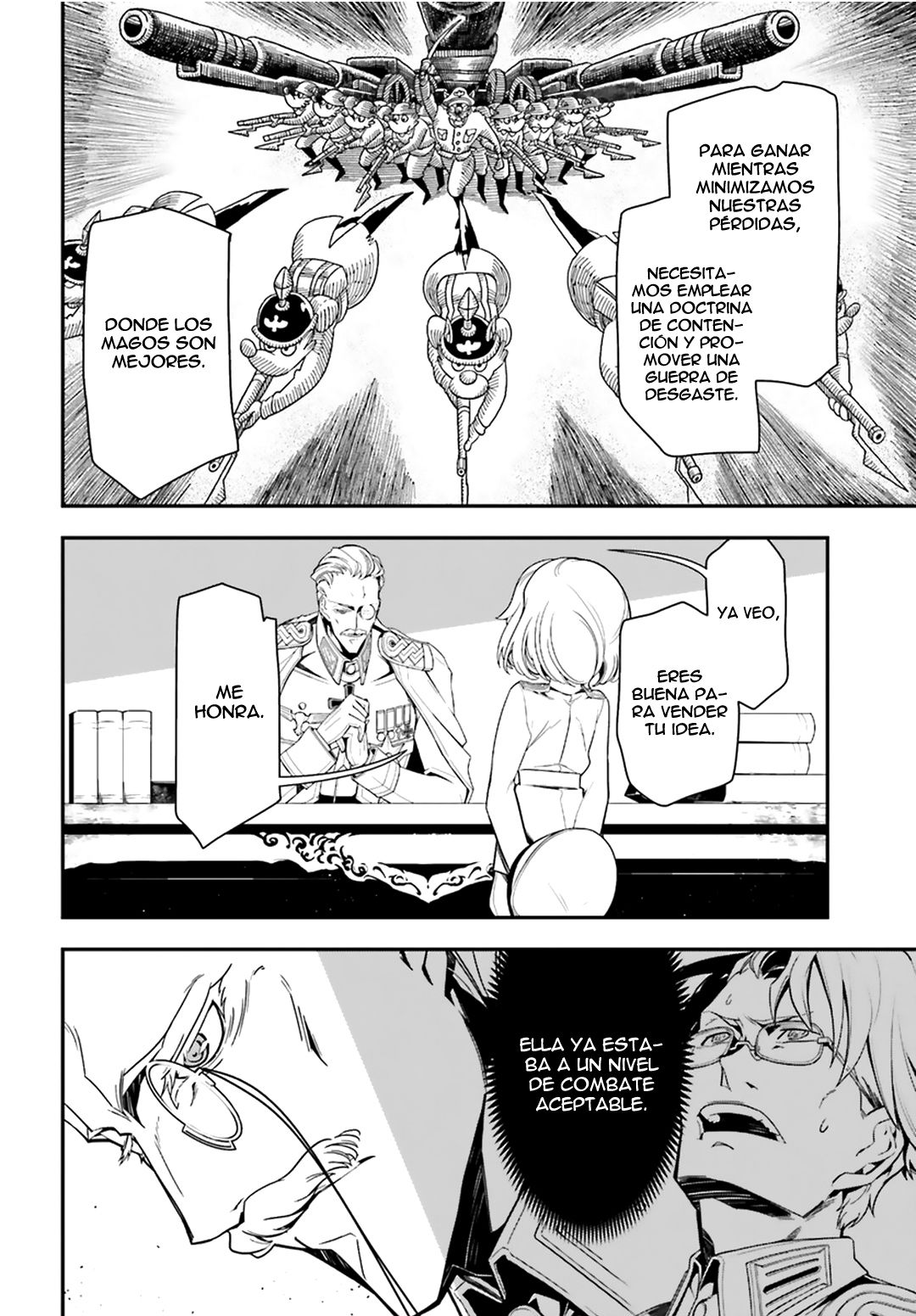 Youjo Senki Capitulo 6: Escuela Superior de Guerra I página 21