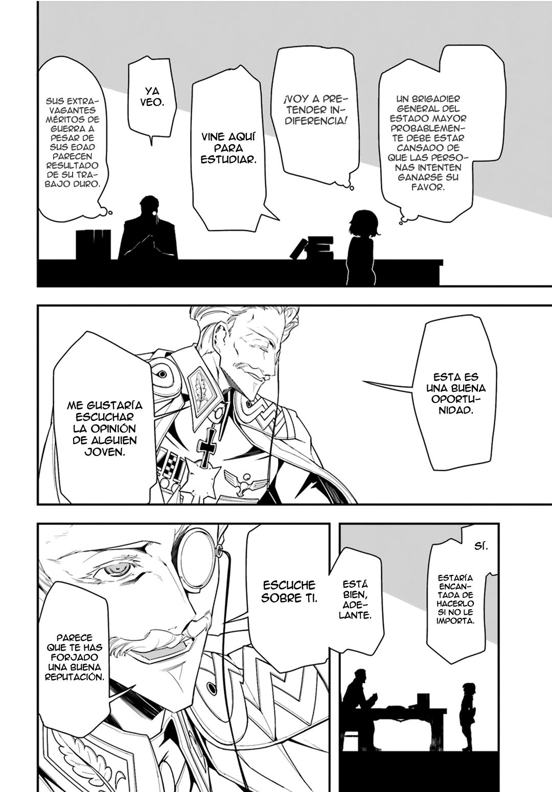 Youjo Senki Capitulo 6: Escuela Superior de Guerra I página 5