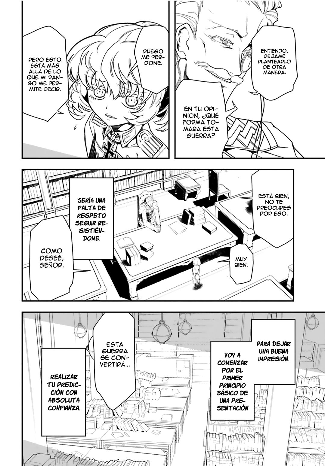 Youjo Senki Capitulo 6: Escuela Superior de Guerra I página 7