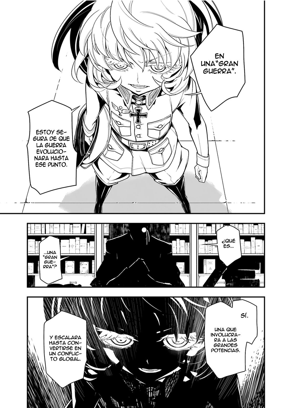 Youjo Senki Capitulo 6: Escuela Superior de Guerra I página 8