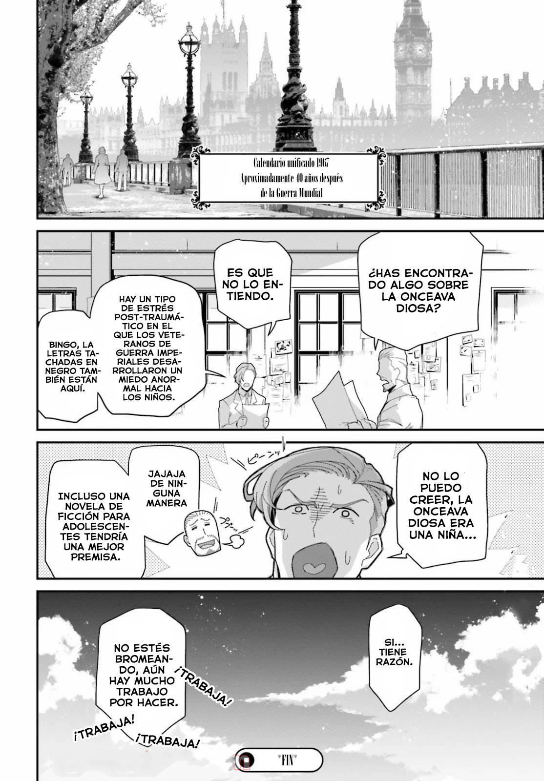Youjo Senki Capitulo 60.2: Memorándum del frente del Rin I página 14