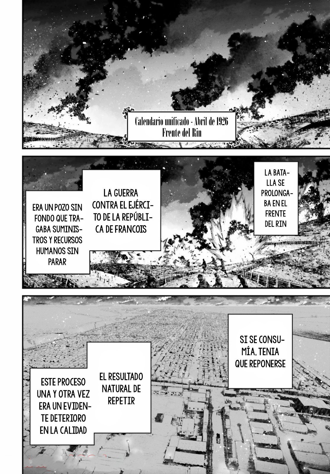 Youjo Senki Capitulo 60.2: Memorándum del frente del Rin I página 2