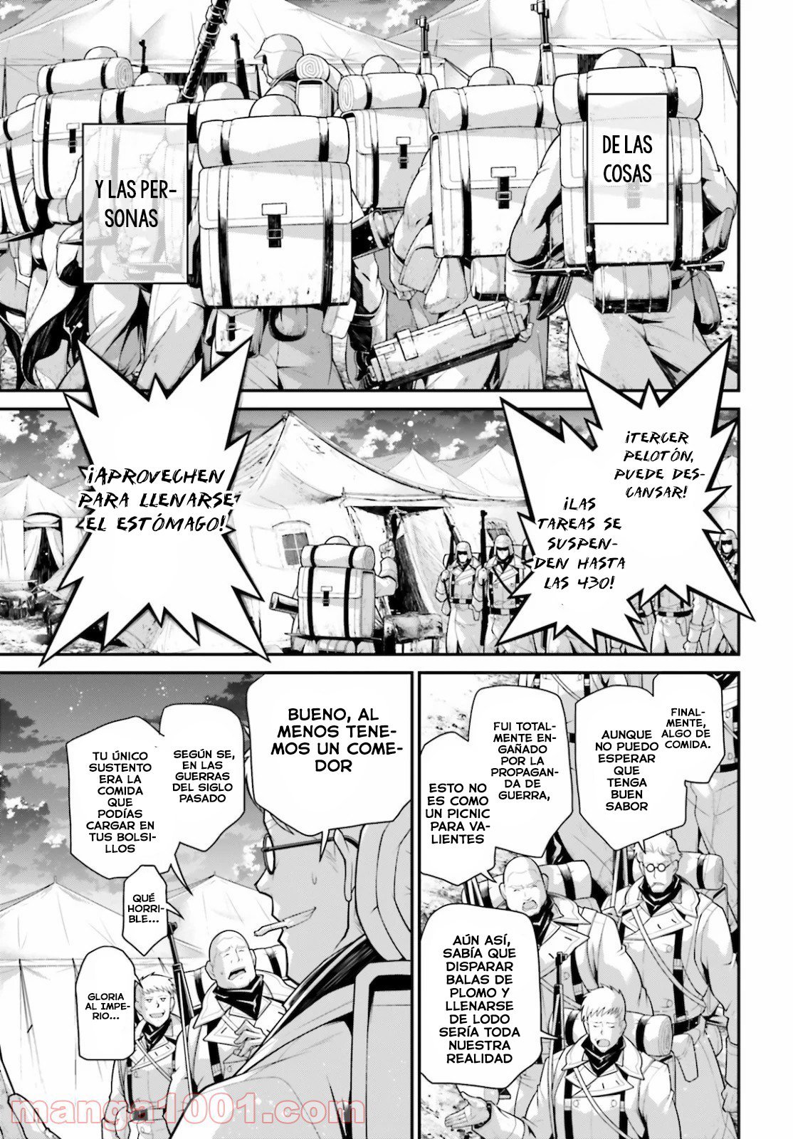 Youjo Senki Capitulo 60.2: Memorándum del frente del Rin I página 3