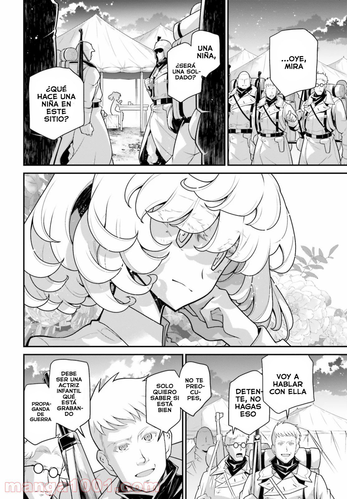 Youjo Senki Capitulo 60.2: Memorándum del frente del Rin I página 4