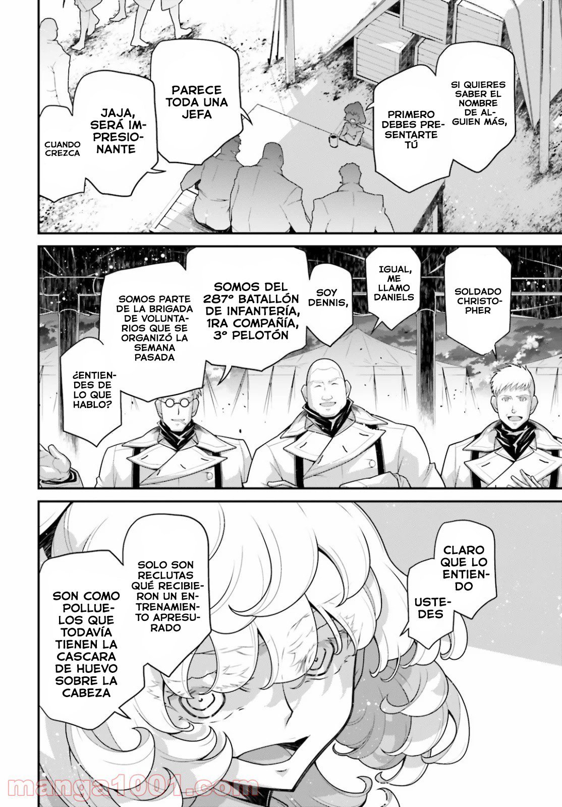 Youjo Senki Capitulo 60.2: Memorándum del frente del Rin I página 6
