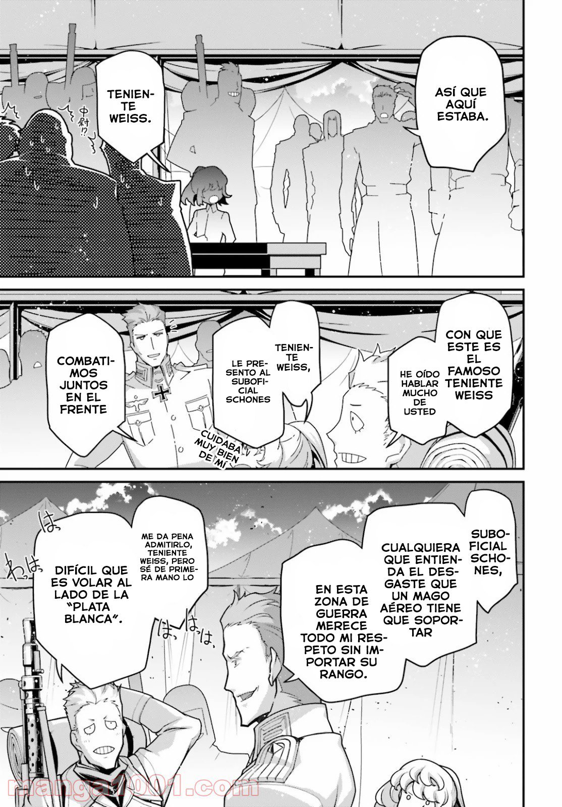 Youjo Senki Capitulo 60.2: Memorándum del frente del Rin I página 9