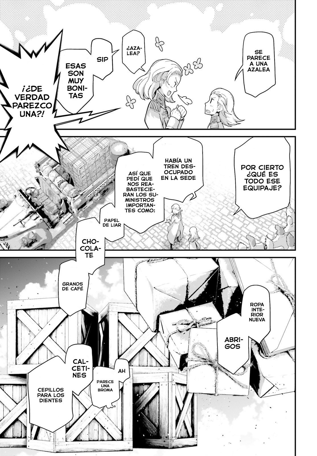 Youjo Senki Capitulo 60.5: Memorándum del frente del Rin II página 19