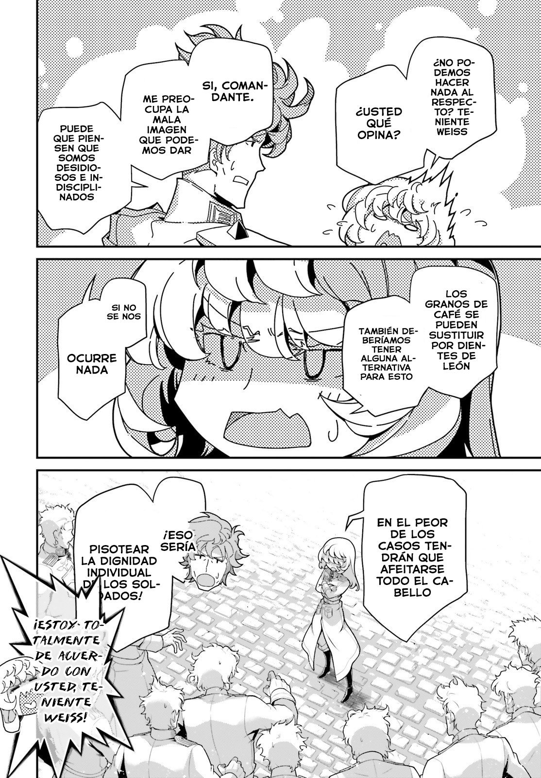 Youjo Senki Capitulo 60.5: Memorándum del frente del Rin II página 8