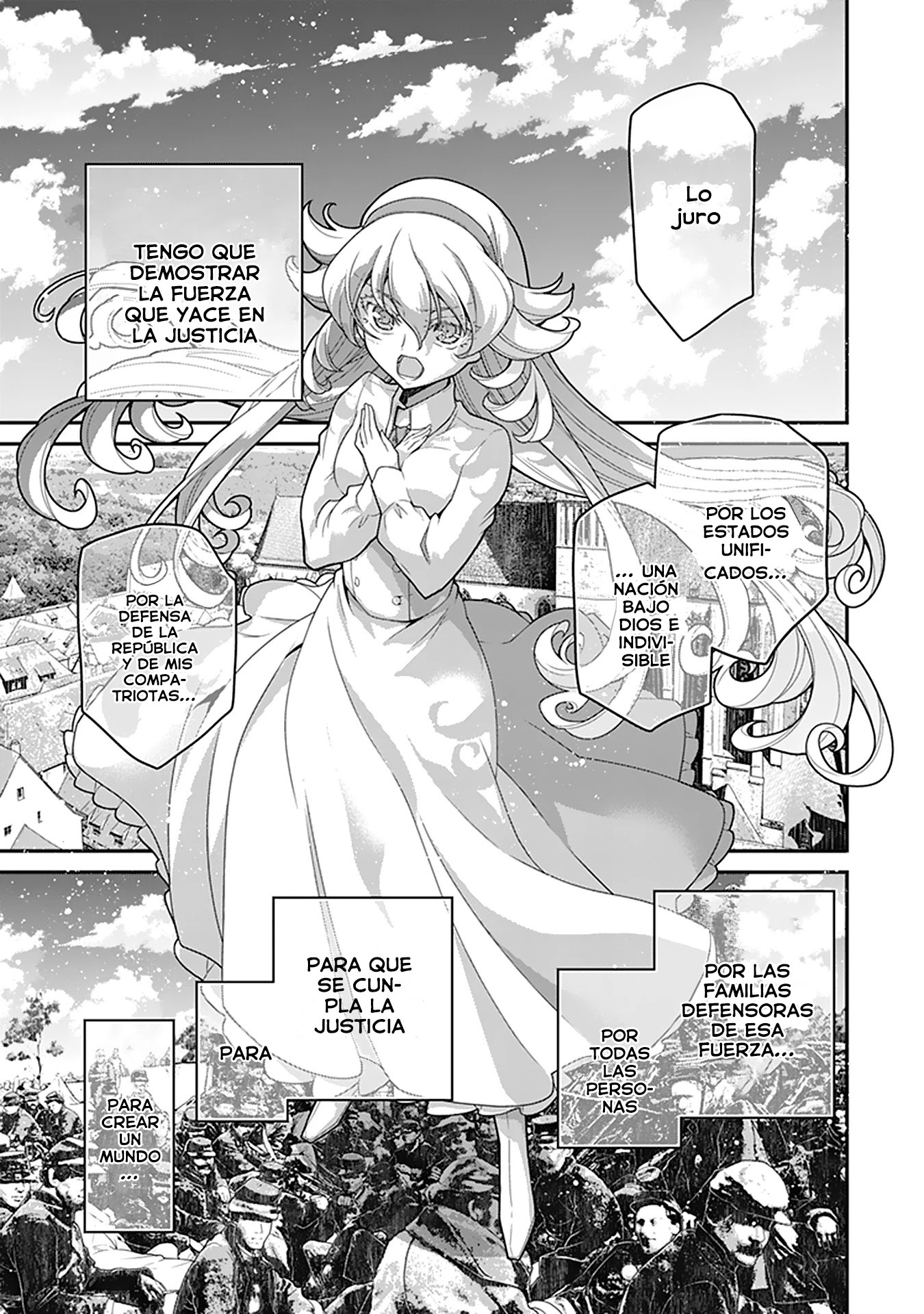 Youjo Senki Capitulo 60: Cómo usar la victoria IV página 64