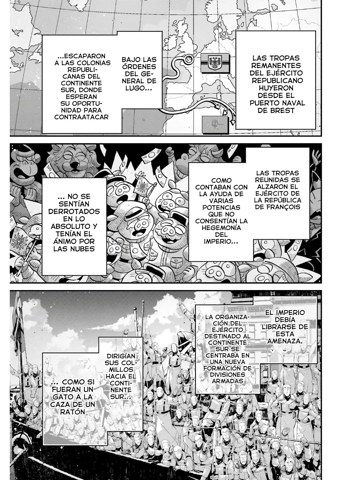 Youjo Senki Capitulo 61: La Campaña del Sur I página 16