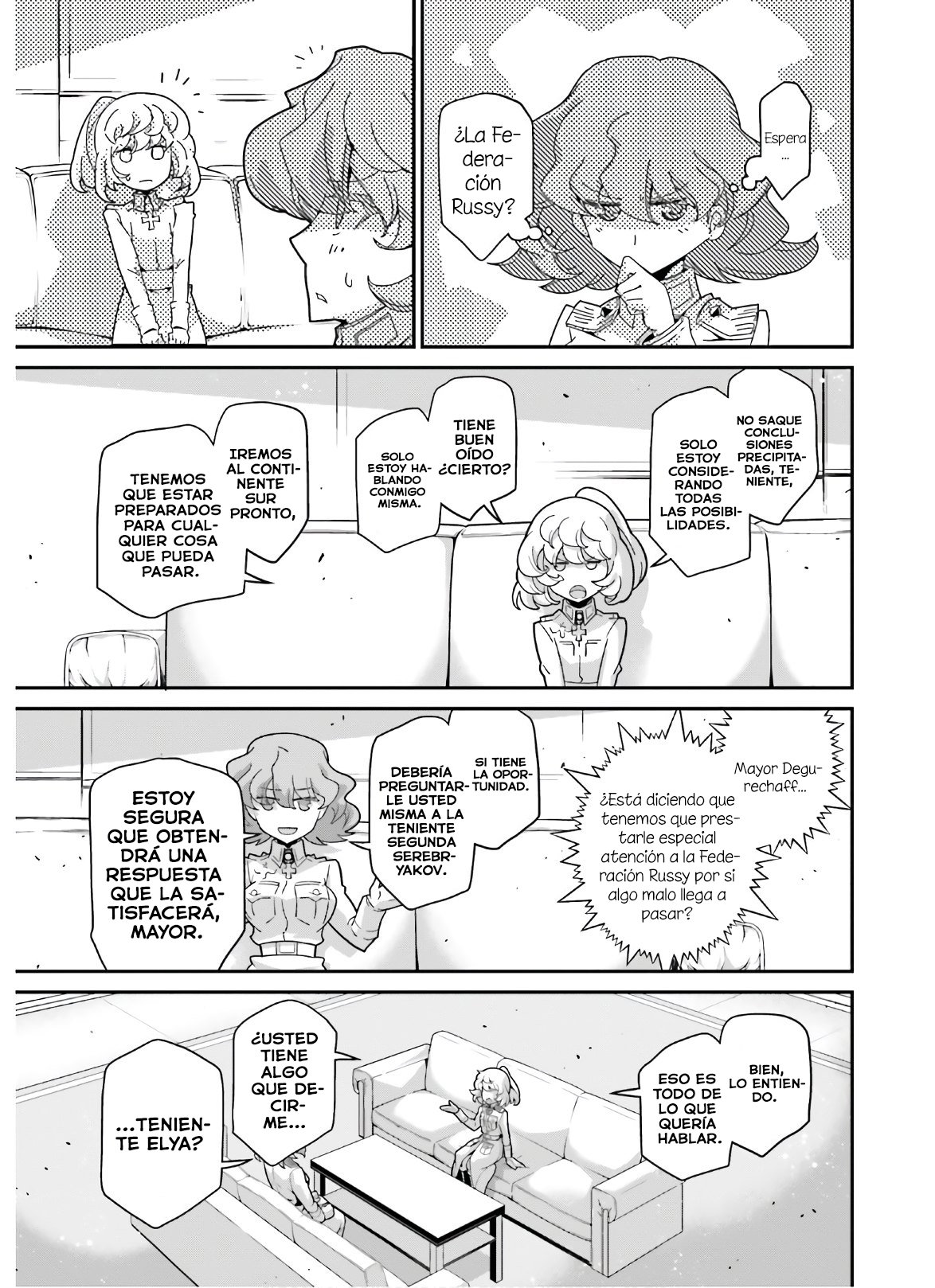 Youjo Senki Capitulo 62.5: Un juicio a la Teniente Serebryakov I página 5