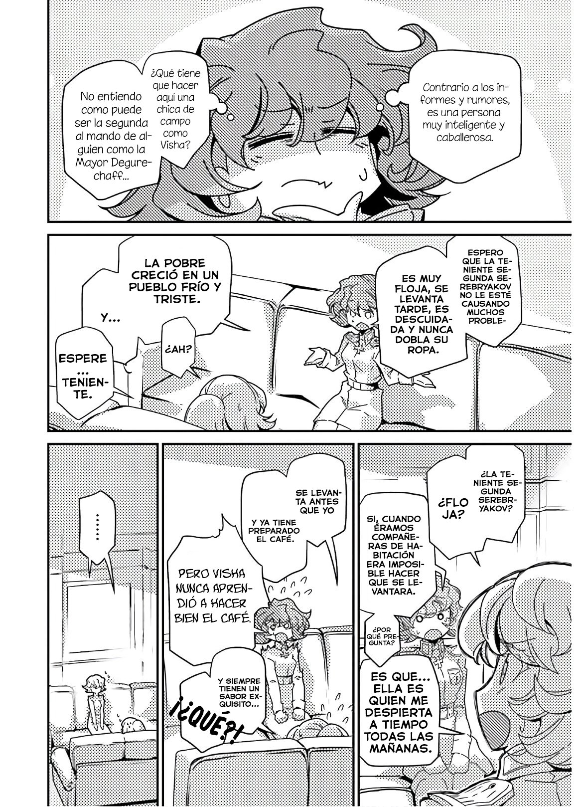 Youjo Senki Capitulo 62.5: Un juicio a la Teniente Serebryakov I página 6